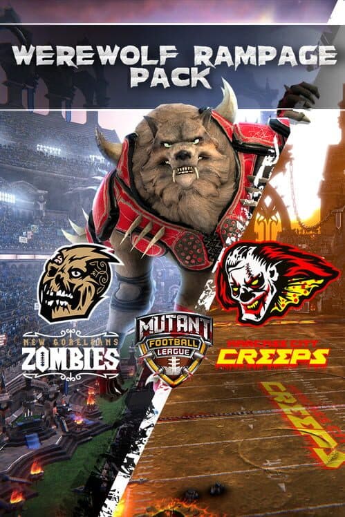 Обложка Mutant Football League: Werewolf Rampage Pack
