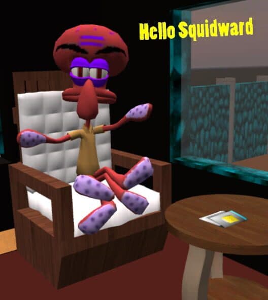 Обложка Hello Squidward. Sponge Bob's Neighbor 3D