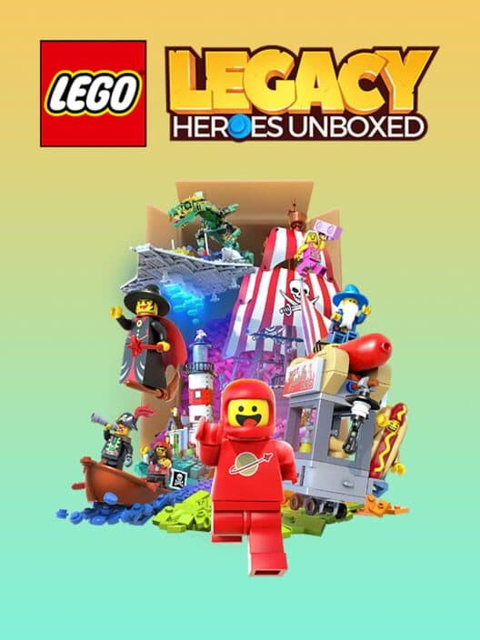 Обложка LEGO Legacy: Heroes Unboxed