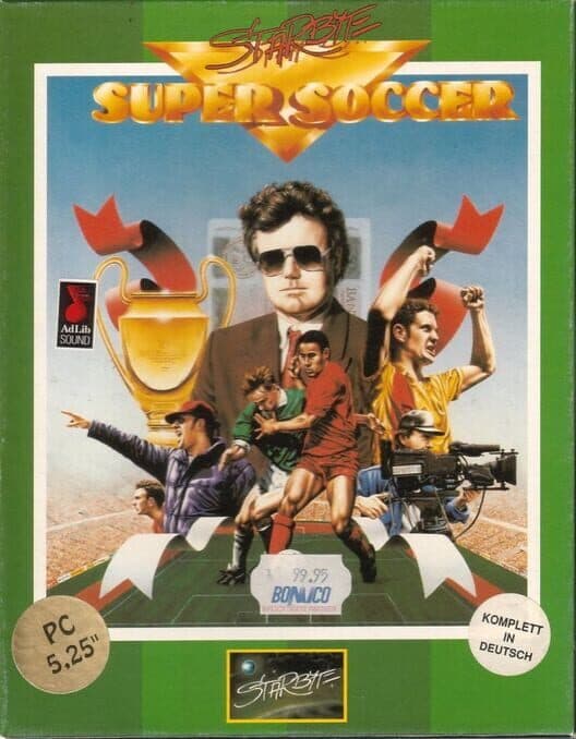 Обложка Starbyte Super Soccer