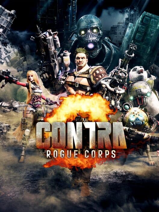 Обложка Contra: Rogue Corps