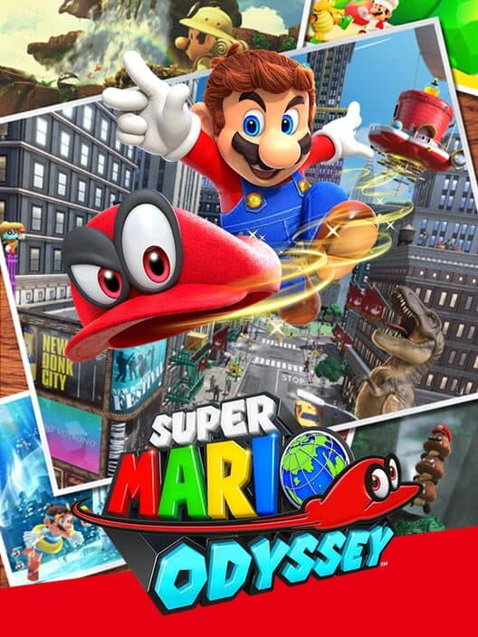 Обложка Super Mario Odyssey