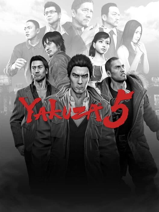 Обложка Yakuza 5