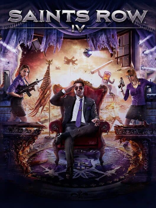 Обложка Saints Row IV