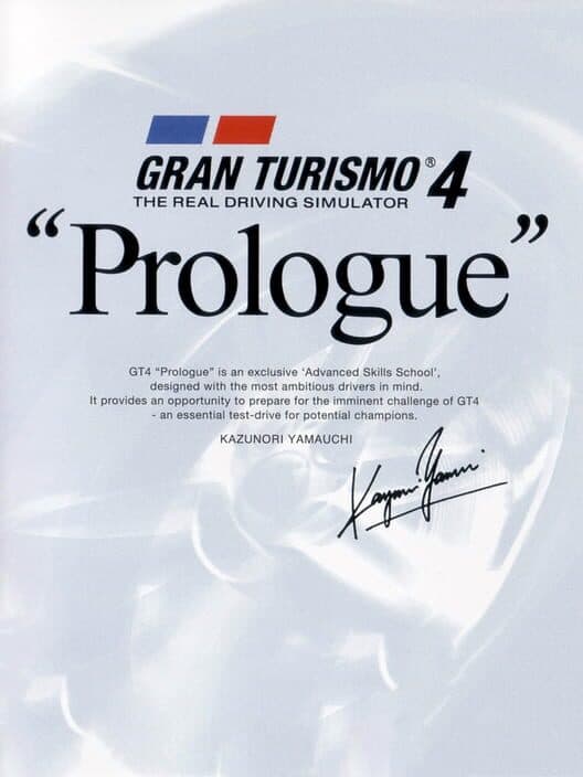 Обложка Gran Turismo 4 Prologue