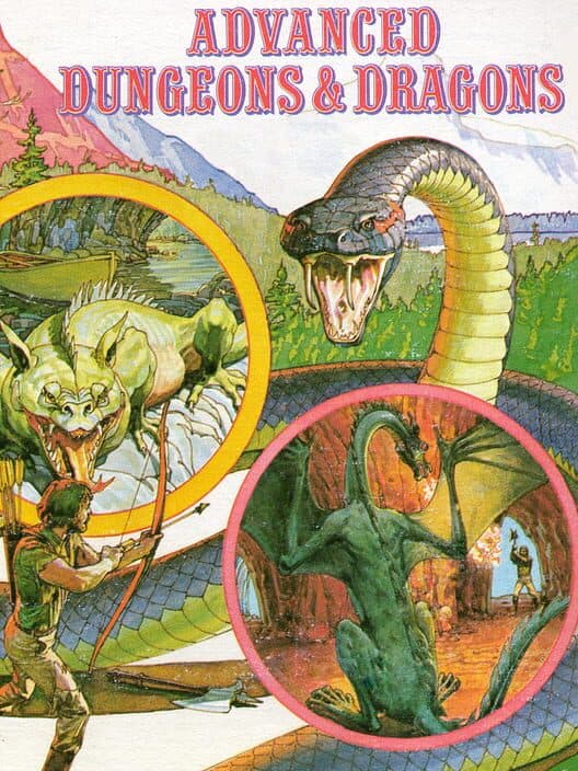 Обложка Advanced Dungeons & Dragons Cartridge