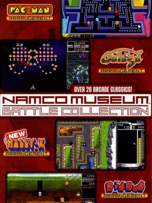 Обложка Namco Museum Battle Collection