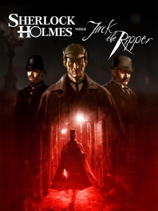 Обложка Sherlock Holmes Versus Jack the Ripper
