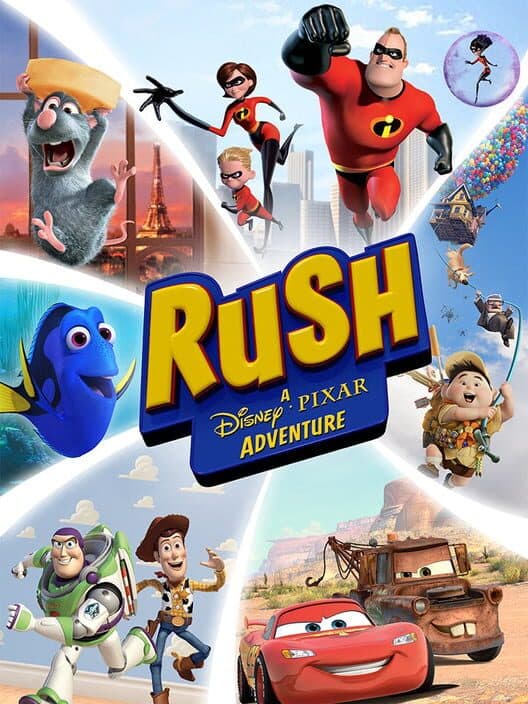 Обложка Rush: A Disney Pixar Adventure