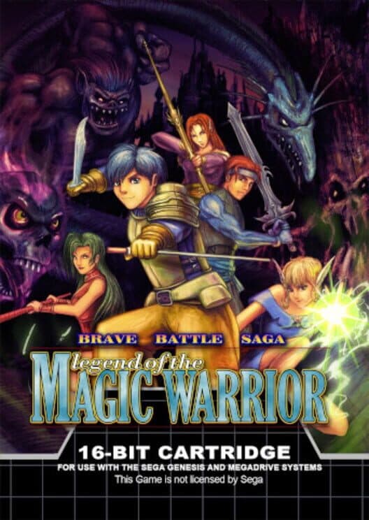 Обложка Brave Battle Saga: Legend of the Magic Warrior