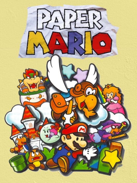 Обложка Paper Mario
