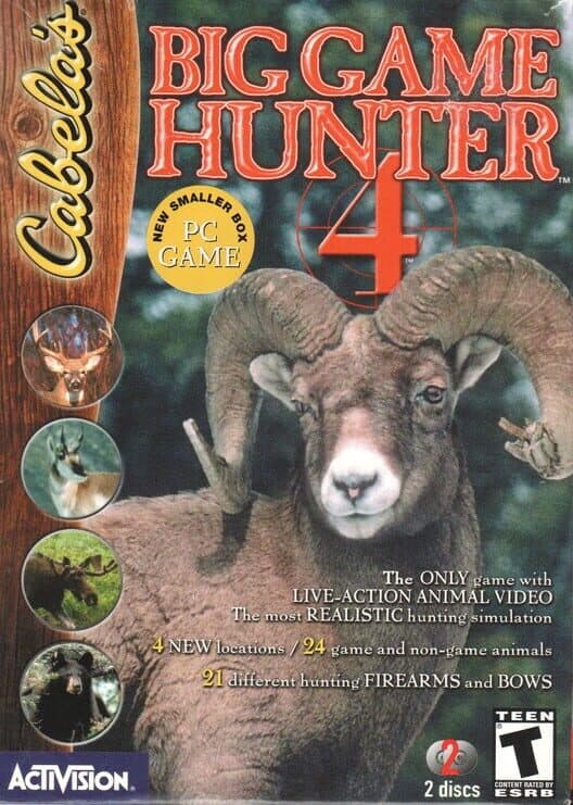 Обложка Cabela's Big Game Hunter 4