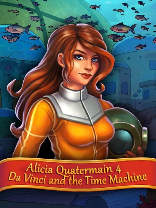 Обложка Alicia Quatermain 4: Da Vinci and the Time Machine