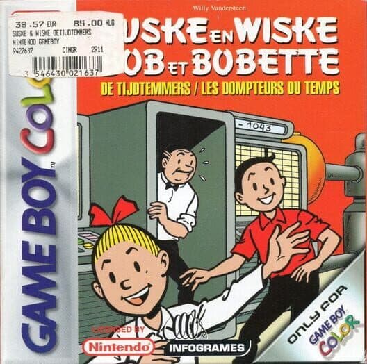 Обложка Bob et Bobette: Les Dompteurs du Temps