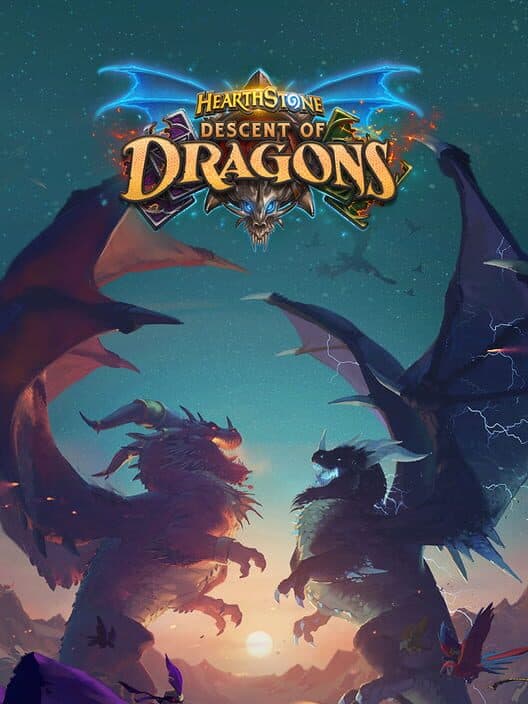 Обложка Hearthstone: Descent of Dragons