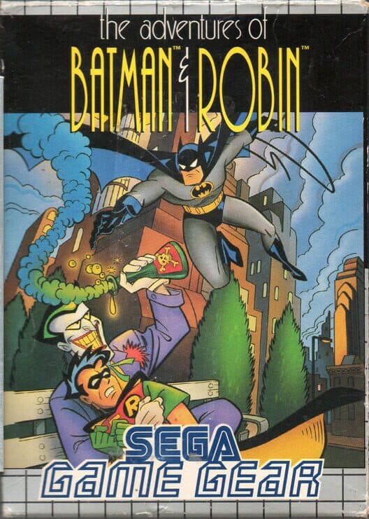 Обложка The Adventures of Batman & Robin