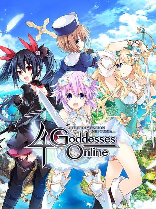 Обложка Cyberdimension Neptunia: 4 Goddesses Online