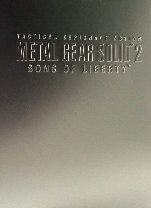 Обложка Metal Gear Solid 2: Sons of Liberty - Limited Edition