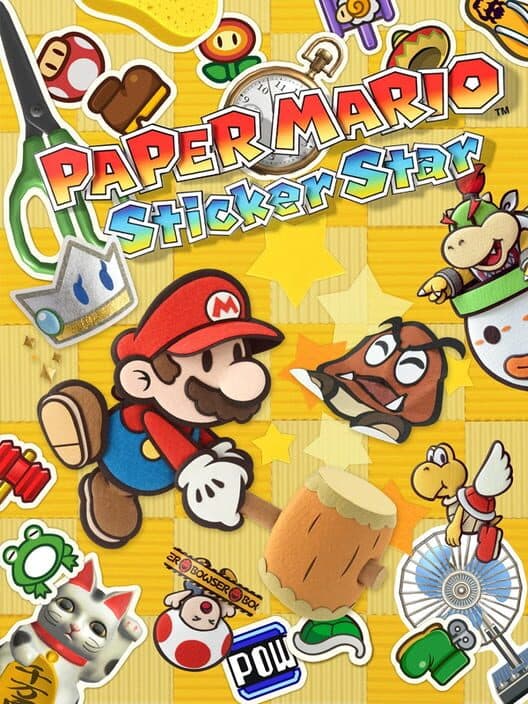 Обложка Paper Mario: Sticker Star