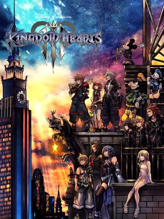Обложка Kingdom Hearts III
