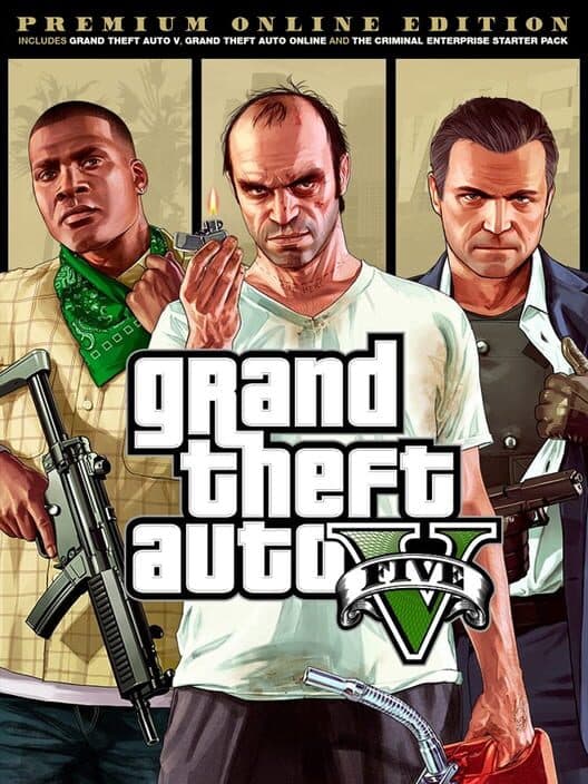 Обложка Grand Theft Auto V: Premium Online Edition