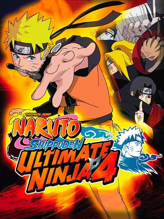 Обложка Naruto Shippuden: Ultimate Ninja 4