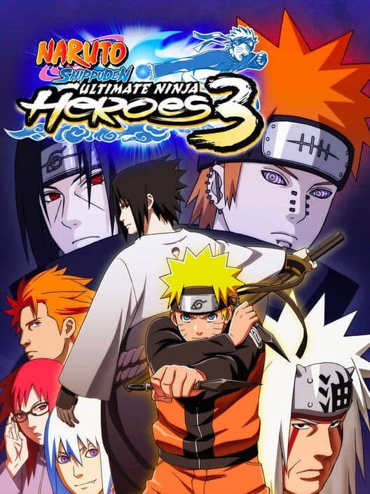 Обложка Naruto Shippuden: Ultimate Ninja Heroes 3