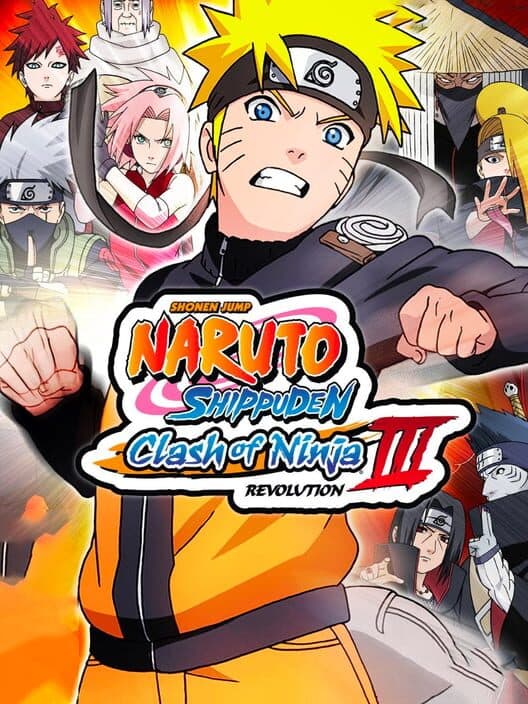 Обложка Naruto Shippuden: Clash of Ninja Revolution 3
