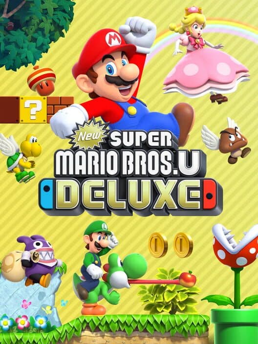Обложка New Super Mario Bros. U Deluxe