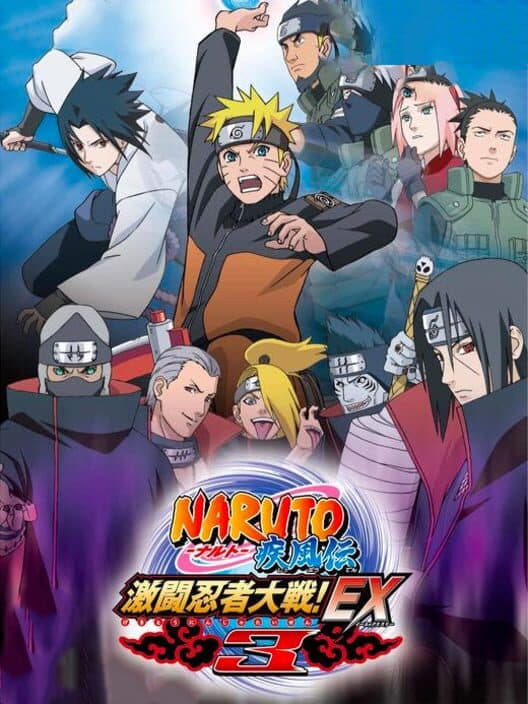 Обложка Naruto Shippuden: Gekitou Ninja Taisen! EX 3