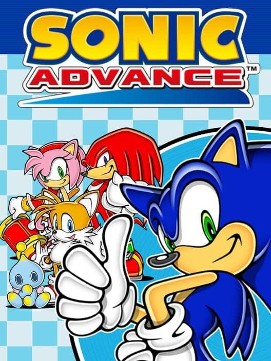 Обложка Sonic Advance