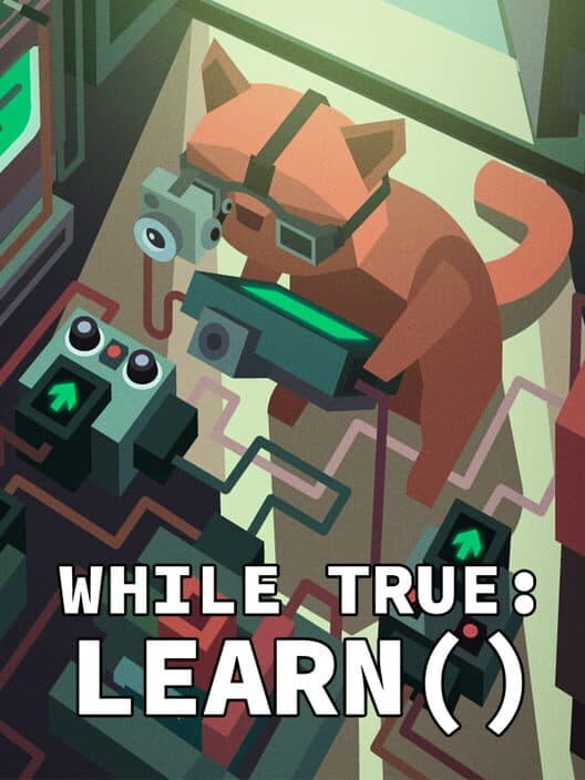 Обложка while True: learn()