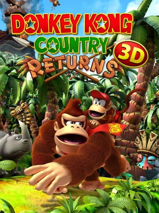Обложка Donkey Kong Country Returns 3D