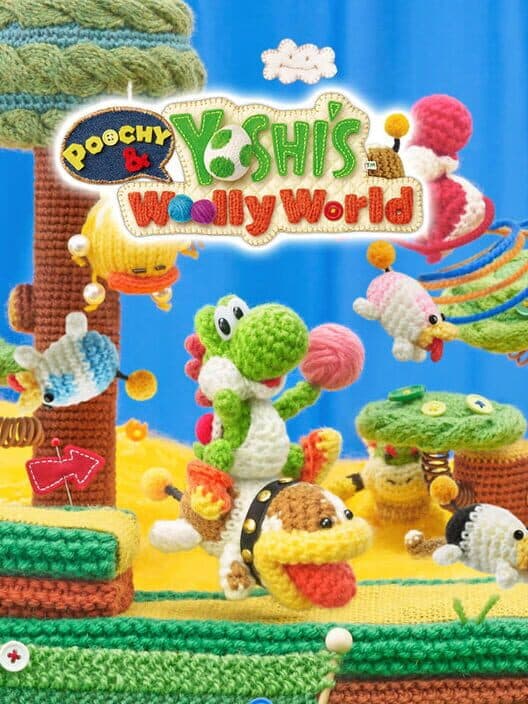 Обложка Poochy & Yoshi's Woolly World
