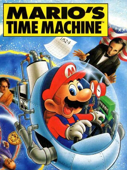 Обложка Mario's Time Machine