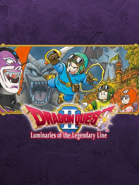 Обложка Dragon Quest II: Luminaries of the Legendary Line