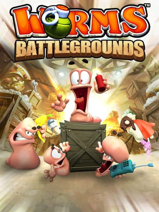 Обложка Worms Battlegrounds