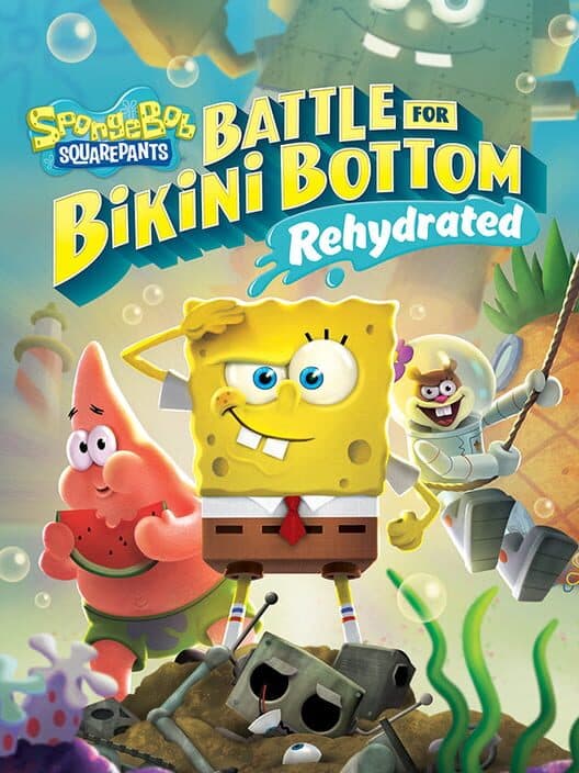 Обложка SpongeBob SquarePants: Battle for Bikini Bottom - Rehydrated