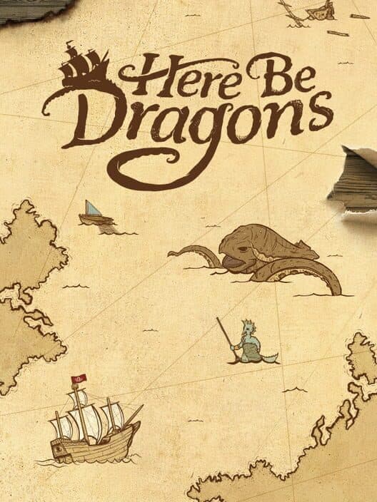 Обложка Here Be Dragons