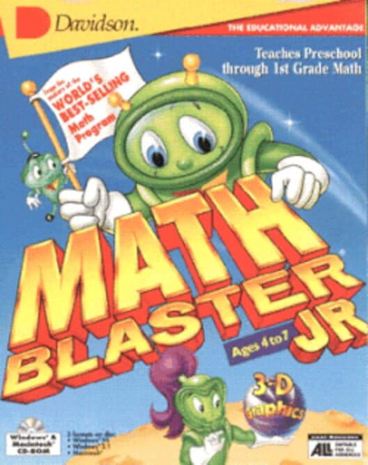 Обложка Math Blaster Jr.