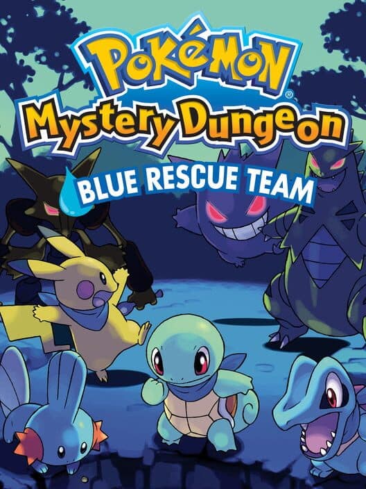 Обложка Pokémon Mystery Dungeon: Blue Rescue Team