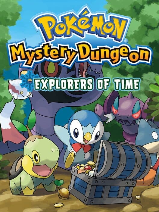 Обложка Pokémon Mystery Dungeon: Explorers of Time