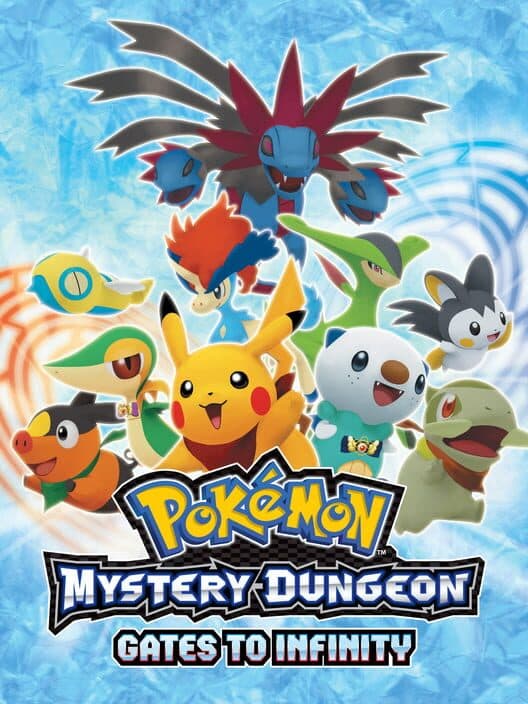 Обложка Pokémon Mystery Dungeon: Gates to Infinity