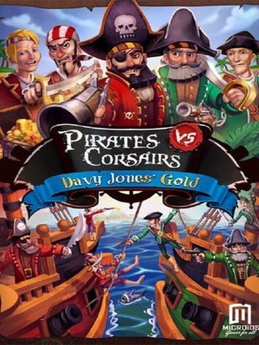 Обложка Pirates vs Corsairs: Davy Jones's Gold