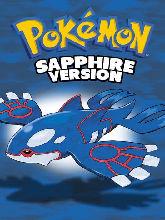 Обложка Pokémon Sapphire Version