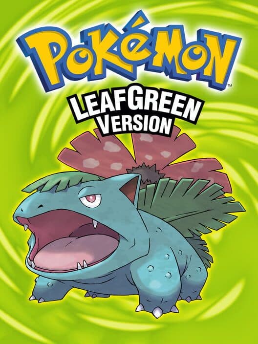 Обложка Pokémon LeafGreen Version