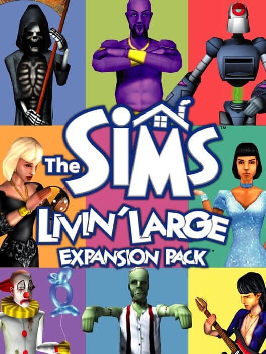 Обложка The Sims: Livin' Large