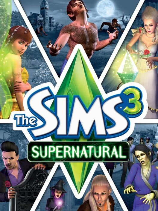 Обложка The Sims 3: Supernatural