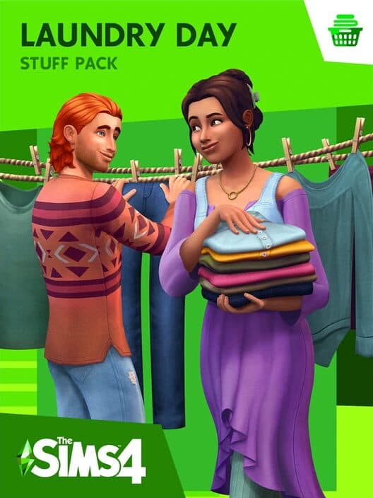 Обложка The Sims 4: Laundry Day Stuff
