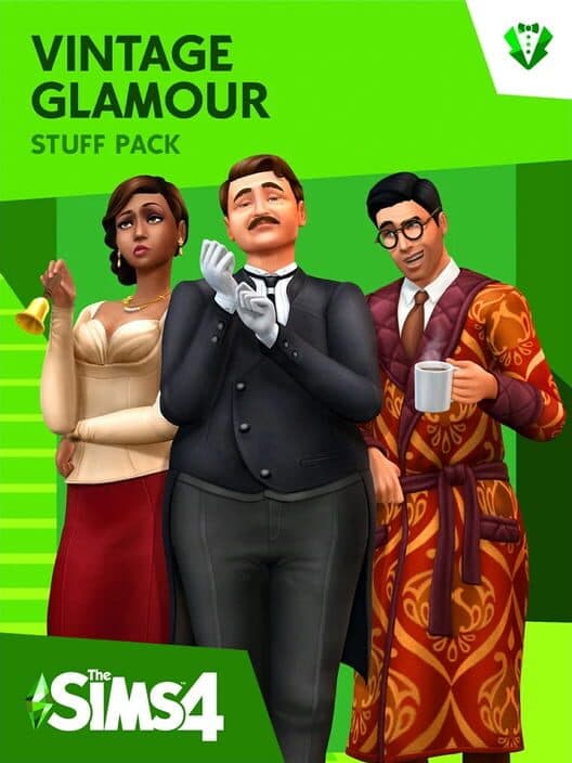 Обложка The Sims 4: Vintage Glamour Stuff